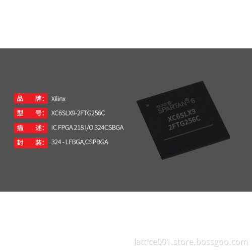 Integrated Circuit XC6SLX9-2FTG256C